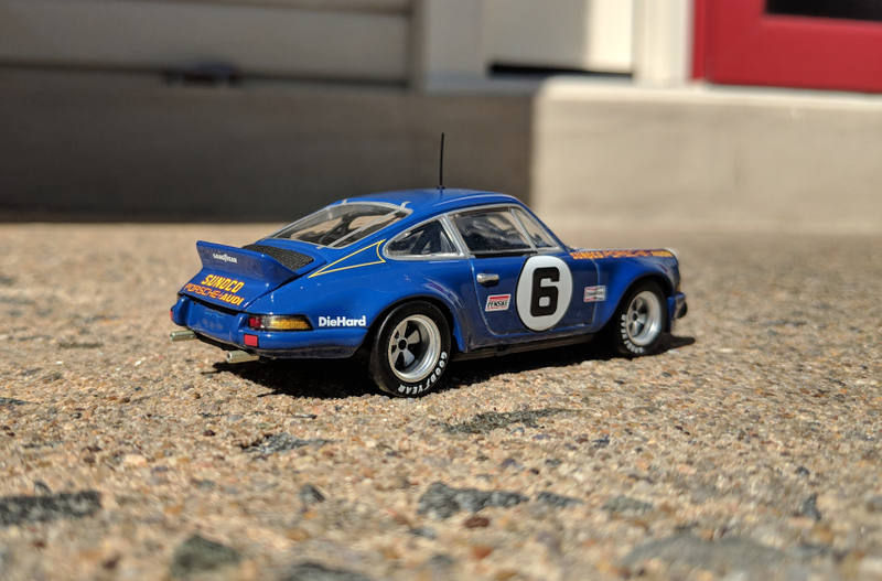 Illustration for article titled Blue Monday: 1973 Porsche 911 RSR